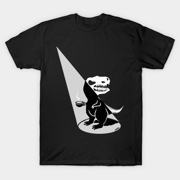 Tea Rex show time T-Shirt by NewSignCreation